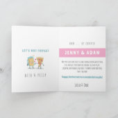 GRAPPIGE PERFECTE PAAR JUBILEUM KAART (Binnen)