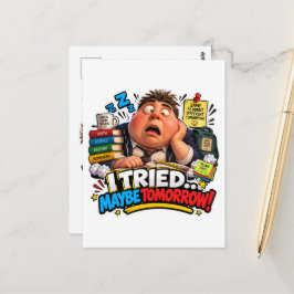 Grappige personages terug naar school ballon briefkaart