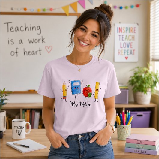 Grappige Persoonlijke Docent T-shirt