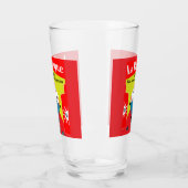 grappige Pertanque cadeautjes Glas (Links)