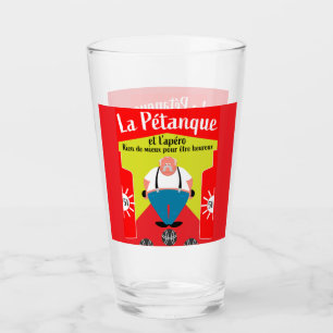 grappige Pertanque cadeautjes Glas