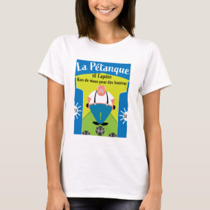 grappige Pertanque cadeautjes T-shirt