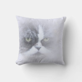 grappige Perzische kat met grote ogen Kussen