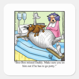 Grappige Pet Humor Stickers