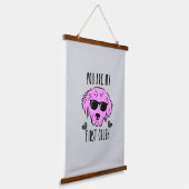 Grappige Pet Lover Print Hangend Wandkleed (Gebogen)