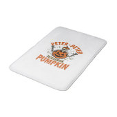 Grappige Peter Peter Pompoen Halloween Skelet Shir Badmat (Gekanteld)