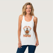 Grappige Peter Peter Pompoen Halloween Skelet Shir Tanktop (Volledige Voorkant)