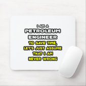 Grappige Petroleum Engineer T-shirts en geschenken Muismat (Met muis)