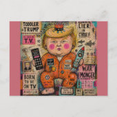 Grappige Peuter President Briefkaart (Voorkant)