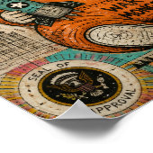 Grappige Peuter President Collage Poster (Hoek)