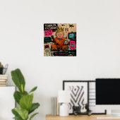 Grappige Peuter President Poster (Thuiskantoor)