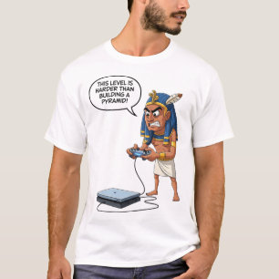 Grappige Pharaoh Gamer T-shirt