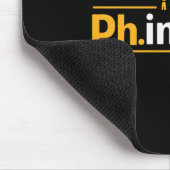 Grappige PhD Afstuderen 2026 PhD K Klaar Premium T Muismat (Hoek)