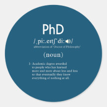 grappige phd-definitie