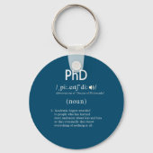 grappige phd-definitie sleutelhanger (Voorkant)