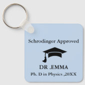 Grappige PhD Sleutelhanger Specifiek voor het vakg (Voorkant)