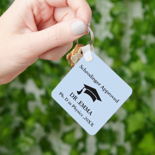 Grappige PhD Sleutelhanger Specifiek voor het vakg (Hand)
