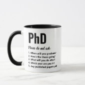 Grappige PhD-student Mok (Links)