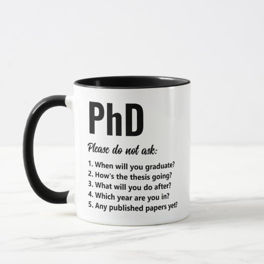 Grappige PhD-student Mok (Links)