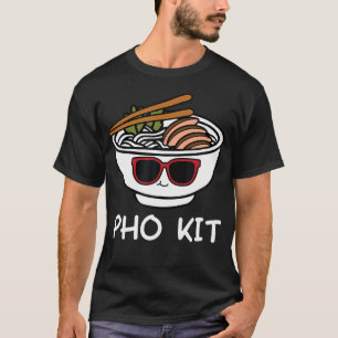 Grappige Pho Kit Pho Noodle Bowl Aziatische Keuken T-shirt