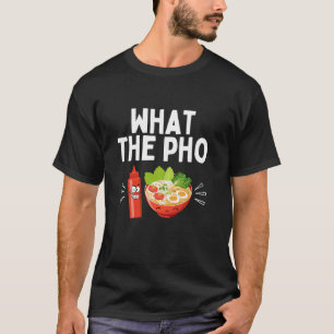 Grappige Pho-kunst voor mannen vrouwen Vietnamese T-shirt