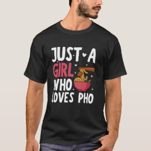 Grappige Pho-kunst voor meisjes vrouwen Vietnamese T-shirt
