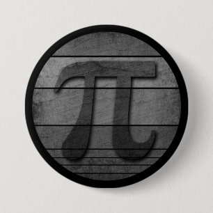 GRAPPIGE PI DAG ZWART EN WIT RONDE BUTTON 7,6 CM