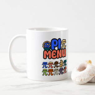 Grappige Pi Menu Koffiebeker – Cadeau voor Math Li Koffiemok