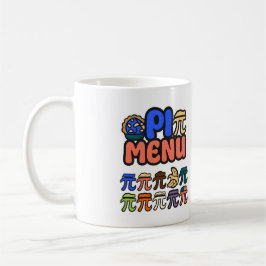 Grappige Pi Menu Koffiebeker – Cadeau voor Math Li Koffiemok