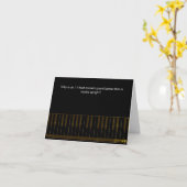 Grappige Piano Grap Verjaardagskaart Kaart (Gele Bloem)