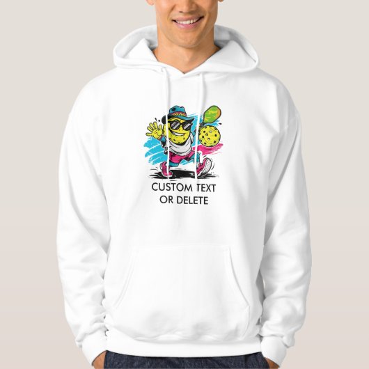 grappige picklebal hoodie (Voorkant)