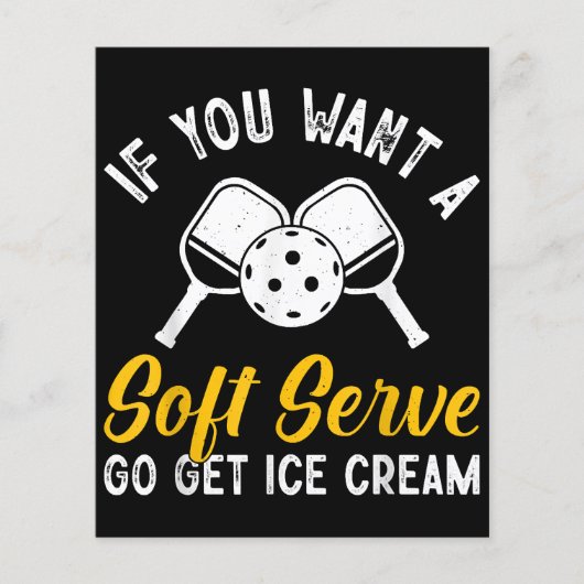 Grappige pickleball als je een zachte server wilt  (Voorkant)