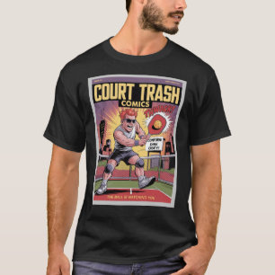 Grappige Pickleball Bal Kijkt Naar Jou T-shirt