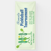 Grappige Pickleball Banner (Verticaal)