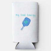 Grappige Pickleball Big Dink Energie Seltzer Blikjeskoeler (Voorkant)