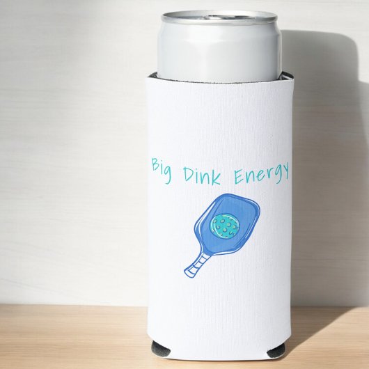 Grappige Pickleball Big Dink Energie Seltzer Blikjeskoeler