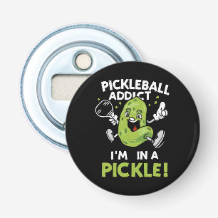 Grappige-Pickleball Button Flesopener