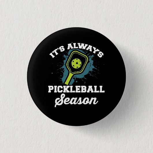 Grappige Pickleball Cadeaus Ronde Button 3,2 Cm (Voorkant)