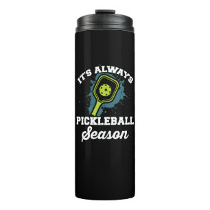 Grappige Pickleball Cadeaus Thermosbeker