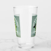 Grappige Pickleball Champ Glass Tumbler (Rechts)