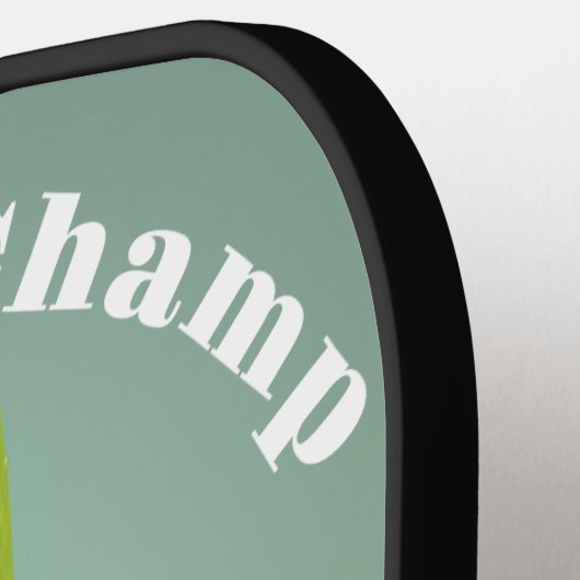 Grappige Pickleball Champ Pickleball Paddle (Links Detail)