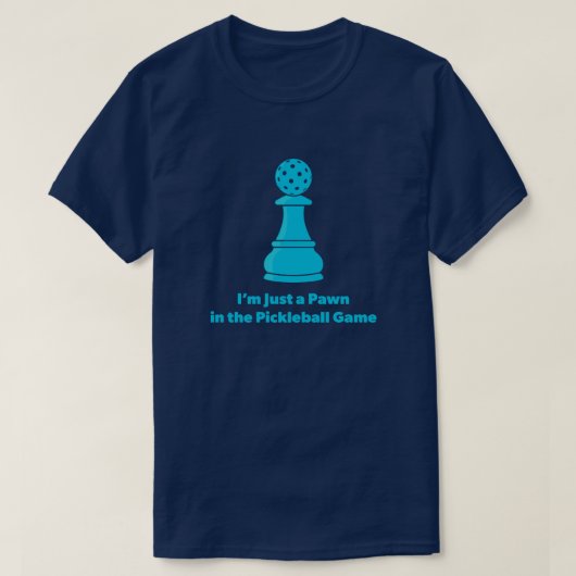 Grappige Pickleball Citaat T-shirt (Design voorkant)