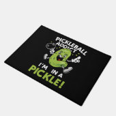 Grappige-Pickleball Deurmat (Schuin)