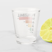 Grappige Pickleball Dink Sport Waarom ik Picklebal Shot Glas (Achterkant)