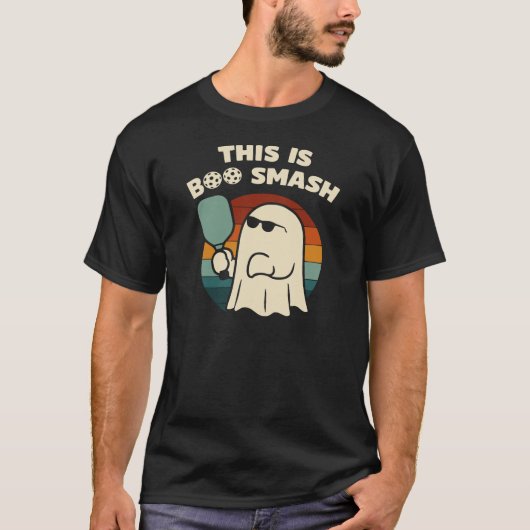 Grappige Pickleball – Dit is Boo Smash T-shirt (Voorkant)