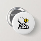 Grappige pickleball dubbelpartner voor dagelijkse ronde button 5,7 cm (Voorkant /achterkant)