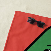 Grappige pickleball Een geweldige dag om picklebal Strandlaken (In situ)