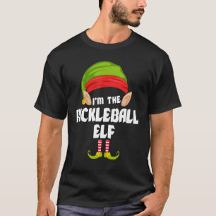 Grappige Pickleball Elf Matching Family Group PJ C T-shirt