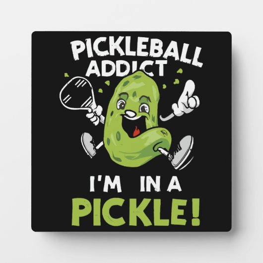 Grappige-Pickleball Fotoplaat (Voorkant)