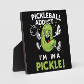 Grappige-Pickleball Fotoplaat (Voorkant)